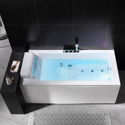 China 1.7M Acrylic Hydromassage Bath Freestanding Tub SPA Indoor Massage Bathtubs And Whirlpools for sale