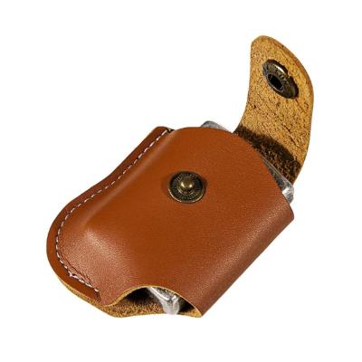 China PU Leather Igniter Pouch Holder Leather Case With Pouch Belt Loop For Zippo Igniter for sale