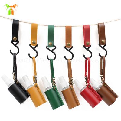 China Promotional Sanitizer Pocket Hand Sprayer Trigger Pocket Perfume Europe Gift Box Holder Travel Chain Holder for sale