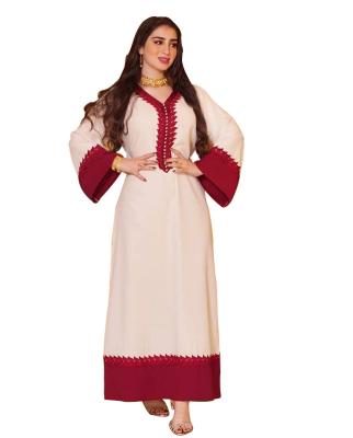 China High Quality Plus Size Islamic Abaya Factory Price Plus Size Islamic Clothing Purchase Muslim Abaya Turkich Women Muslim Dress for sale