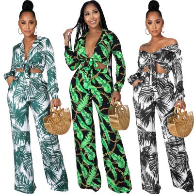 China Custom Fashion Hot Sale Breathable Lon Sleeve Jumpsuit Women Rompers V-Neck Playsuit 2021 Casual Women Sling Overalls For Girls for sale