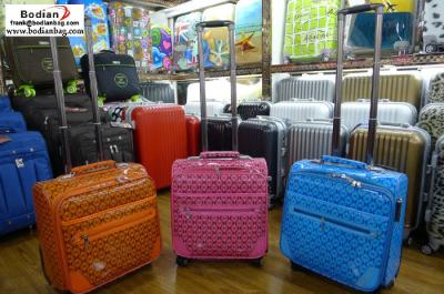 China cheap soft sided 16'' laptop trolley luggage ,suitcases from Baigou China for sale