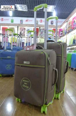 China cheap fabric soft sided 20''+24'' two piece trolley luggage set,suitcases from Baigou for sale