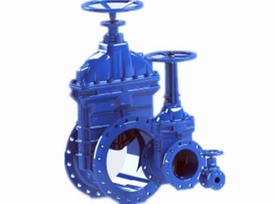 China Handwheel Operated Water Control Valve On Off Type For Sewage Water System for sale