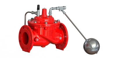 China Red / Blue Color Float Control Valve With EPDM Nylon Reinforcement Diaphragm for sale