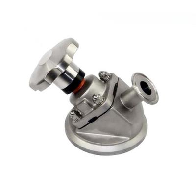 China High Performance Sanitary Diaphragm Valve , Stainless Steel 316L Tank Bottom Valve for sale