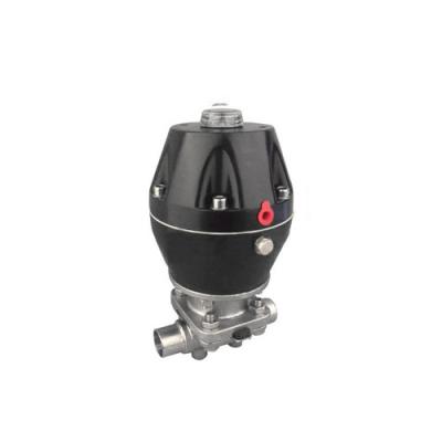 China Pneumatic Operated Sanitary Diaphragm Valve DN25 - DN100 With Tri Clamp Ends for sale