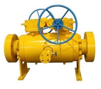 China Two Balls DBB Trunnion Mounted Valve For Flow / Level Measurement for sale