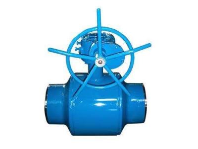 China Forged Steel Reduced Port Ball Valve DN125 - DN600 For Chemical Industry for sale