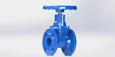 China Low Torque Resilent Seated Gate Valve For Drinking / Waste Water System for sale