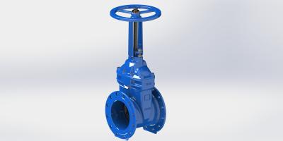 China FBE Coated Water Gate Valve For Irrigation / Fire Fighting System for sale