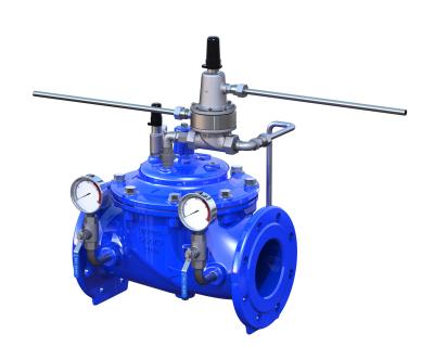 China Ductile Iron Differential Pressure Control Valve SS304 Float Pilot Controlled for sale