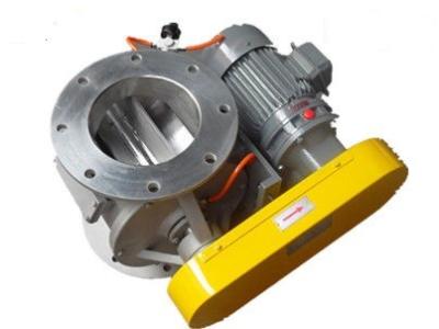 Chine DN100 - valve rotatoire de sas de 1200MM, soupape rotative pneumatique de différence de pression à vendre