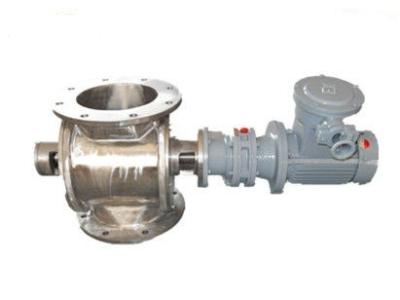 China Tablet Transport Use Rotary Feeder Valve Flange Size 250 With High Durability for sale