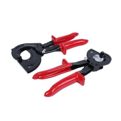 China 60 latest design silicomanganese ratchet cable shears insulated aluminum copper bolt cable cutter for sale