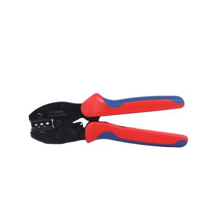 China Solar Panel PV Tool Connectors LEKON LY-2546B AWG14-10 2.5/4/6mm2 Wire Hand Crimper Solar Connector Crimp Tool for sale