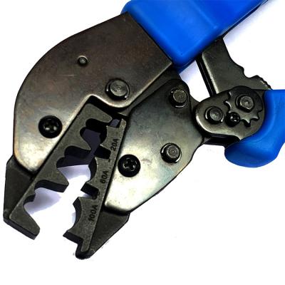 China Hot Sales Crimping Tool Pliers Hand Cable Tools Electrical Cable Stripping Tool With Interchangeable Dies Terminal Crimping Tool Set for sale