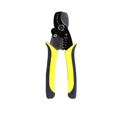 China Hot Selling Multi Connectors Tool 170MM Pliers Wire Stripper Cable Cutting Scissor Pliers Cutter Stripping Tool for sale