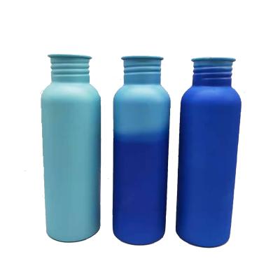 China Business Soft Touch Tea Thermos Vacuum Flask Insulated Stainless Steel Water Bottle Business Gifts Metal Customized for sale