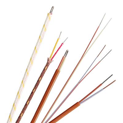 China Temperature Testing KJ NETR S Type Thermocouple Compensation Wire Temperature Sensor Extension Cord for sale