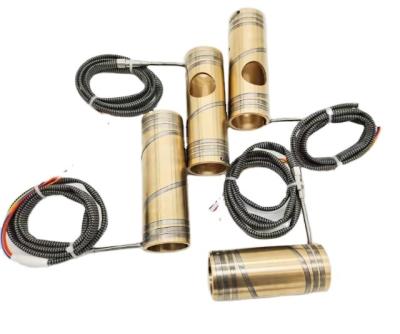 China 220v Electric Spring Ring Hot Runner Electric Hot Runner Coil Brass Burning Nozzle With Heater For Injection Molding for sale