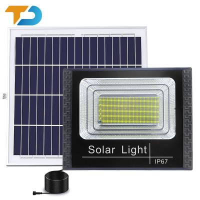 China Garden IP67 Waterproof Outdoor Wall Light 300W Led Solar Flood Light for sale