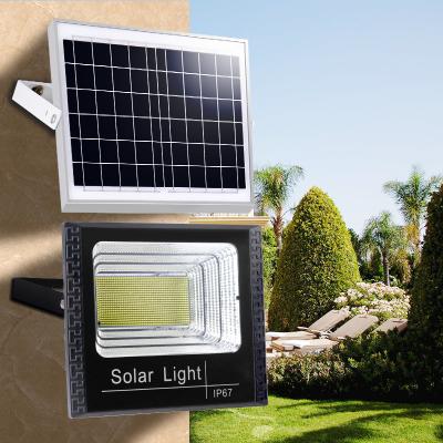 China Hotel flood lights housing high power outdoor ip67 waterproof LED solar flood light for sale