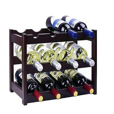 China Other Contemporary Home Wooden Wine Storage Rack Wooden Wine Racks for sale