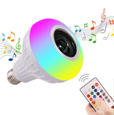 China Edison Bulbs 12W E27 Vintage Blue Wifi Speaker Remote Control +W Led Bulb Tooth R95 RGB Led Smart Bulb Led Lamp for sale