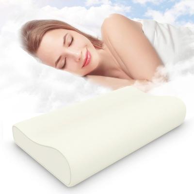 China Orthopedic Anti-Apnea Support Sleep Rest Cutout Memory Foam Neck Pillow For Head Training for sale