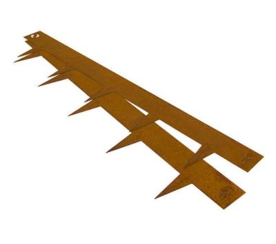 China CLASSIC Hot Selling Rusty Metal Corten Steel Garden Border Edging Garden Bed Edge for sale