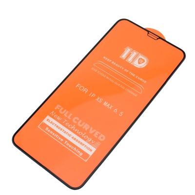 China High Clear 11D Tempered Glass For iPhone Xs Max Tempered Glass Screen Protector For iPhone 11 Mood Glass For iPhone 6 7 8 Plus for sale