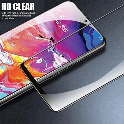 China 9D Anti-scratch Tempered Phone Glass For Samsung M40 M30 Screen Protector For Samsung A51 A71 A30S A70S Full Screen Cover Phone Accessories for sale