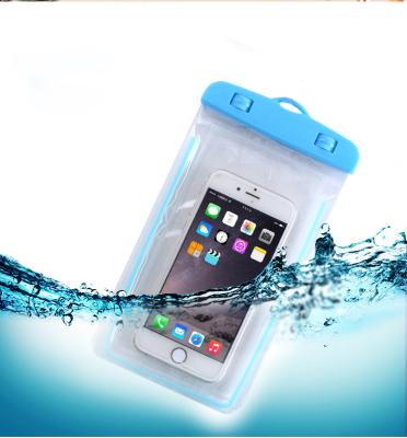 China Pocket Cell Phone Waterproof Filter Mounts/Anti-drop Phone Case Waterproof Universal Clear Water Proof TPU Beach Dry Bag For Phone Custom for sale