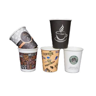 China Factory wholesale other multi-purpose spot milk tea cup single layer beverage takeaway environmental friendly hot paper cup for sale