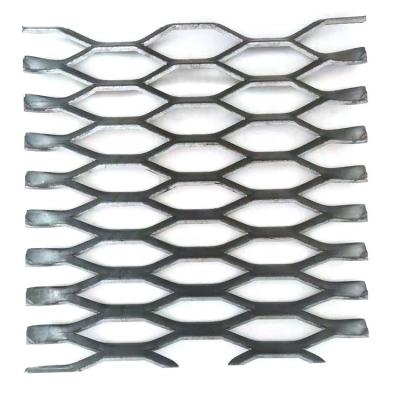 China Diamond Hole Metal 4Mm Thickness Low Carbon Steel Galvanized Honeycomb Increased Metal Mesh Lowes Steel Grating for sale