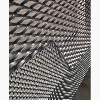 China Rust Protection Diamond Expanded Metal Lath For Decorative Aluminum Ceiling Tile for sale