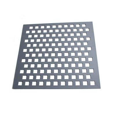 China Lightweight Round Type Aluminum Perforated Metal Fence , Perforated Metal Sheet /Punching Plain Weave Plate For Screen for sale