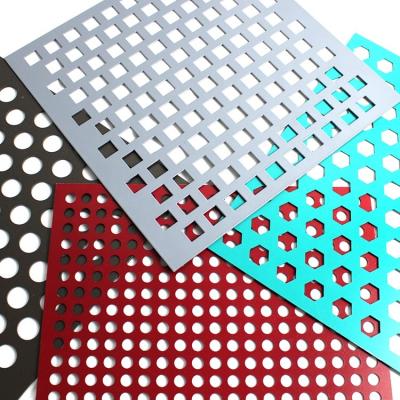 China Aluminum Decorative Perforated Screen Sheet For Cladding for sale