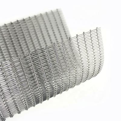 China Material and Decorative Yarn Mesh Application Plain Weave Stainless Steel Wire Chain Link Curtain for sale