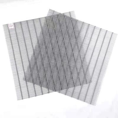 China Stainless Steel Wire Mesh Durable Decorative Flat Wire Railings Woven Wire Mesh With Smooth Surface for sale