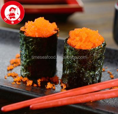 China FROZEN orange caviar capelin fish ready-made roe for sale