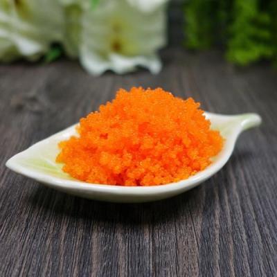 China ISO22000 FROZEN Certificate of Tobiko Fish Roe for sale