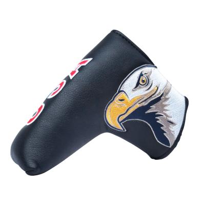 China 1# PU Leather Golf Club Driver Golf Head Cover Customized OEM Golf Headcover for sale