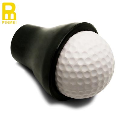 China Plastic Golf Ball Pick Up Pointer Putter Grip Golf Ball Collector Suction Cup Tool Collector with Different Colors Soft and Easy to Select for sale