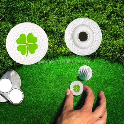 China With 23 Designs For Your Choose No Mold Fee No Mold Fee Golf Poker Chip Magnetic Golf Ball Marker for sale