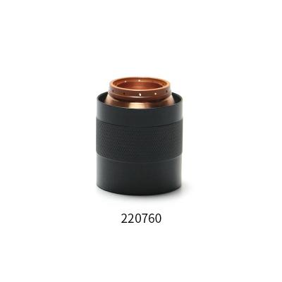 China High Quality Plasma Cutting Copper Consumables Clamping Cap 220760 For HPR130 260 400 Torch for sale