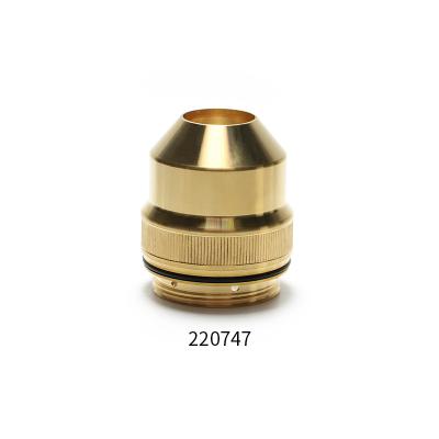 China High Quality Plasma Cutting Copper Consumables Clamping Cap 220747 For HPR130 260 400 Torch for sale