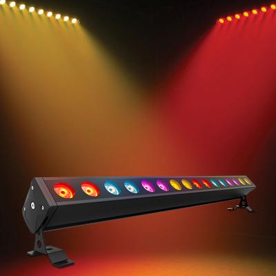 China Auto Running DMX Control LED Stage Light 1 Meter 16*5W Rgbw Outdoor Wall Washer Light Bar for sale