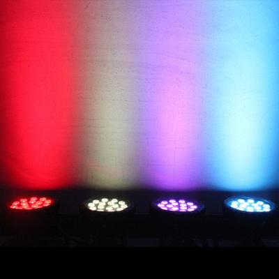 China Hochleuchten 15pcs Par Beleuchtung RGBW Tage Bühnenbeleuchtung Bühnenleuchten Hochzeitsbar 4-in-1 LED Par Licht zu verkaufen